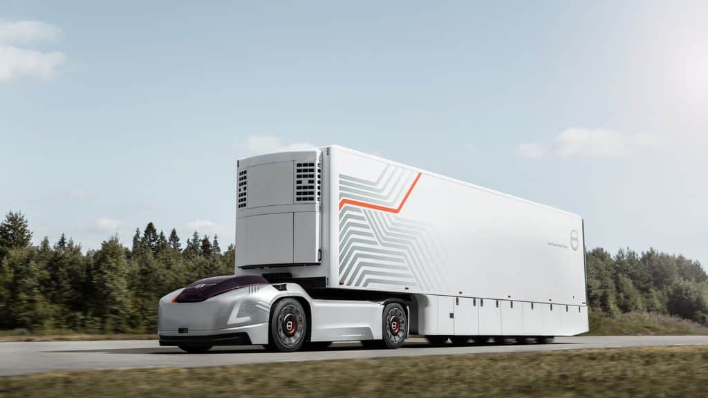 Volvo Trucks Vera, le semiremorque électrique et autonome de Volvo