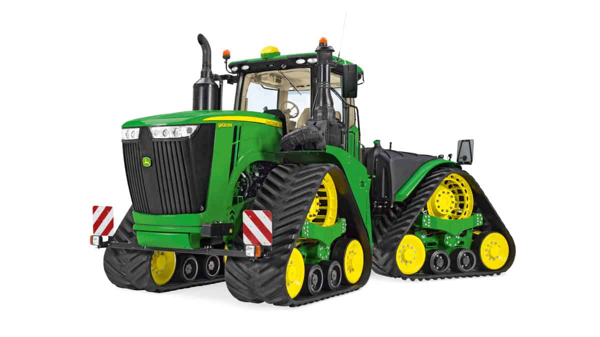 John Deere 9620rx Un Tracteur à Chenilles De 670 Ch 1387