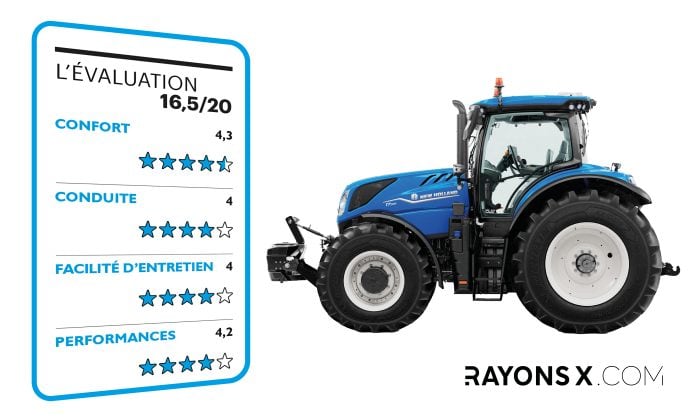 Note tracteur New Holland T7 230
