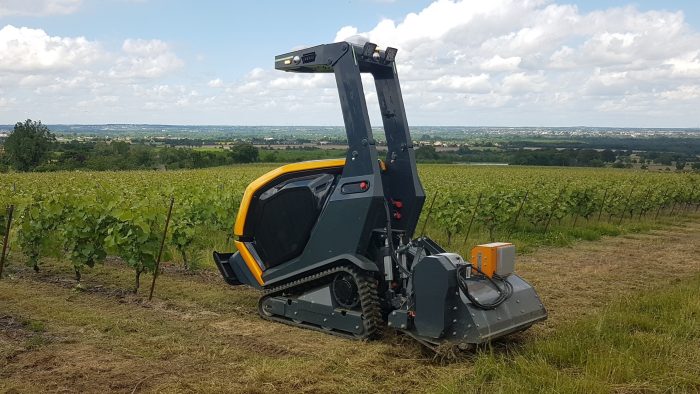 Le RX-20 en action dans les vignes