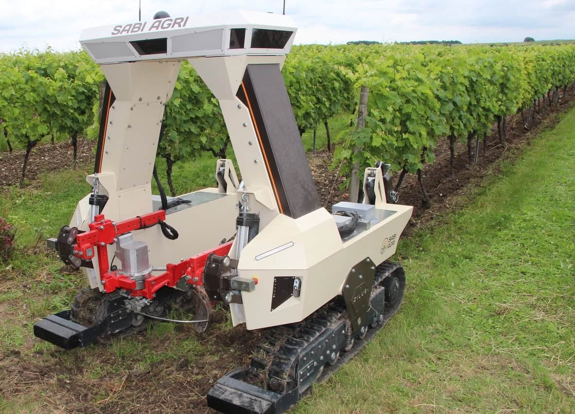 robot Sabi Agri pour viticulture