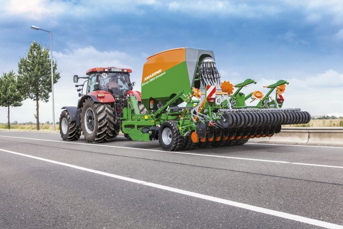 A la réception les machines agricoles remorquées sont dans la catégorie S.