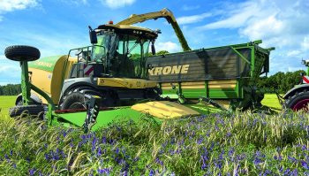 Une coupe directe Krone pour les gros chantiers