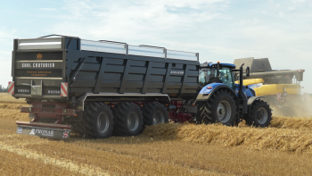 Une nouvelle benne monocoque Pronar chez Agripartner