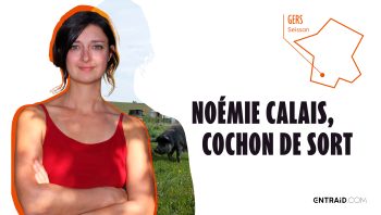 [Portrait] Noémie Calais, éleveuse de porcs dans le Gers