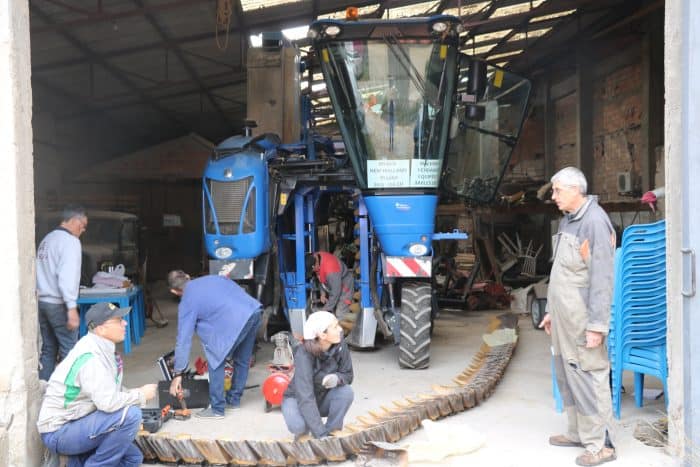 Dans les cuma du Var, l'entretien des machines à vendanger compte pour 46 €/ha