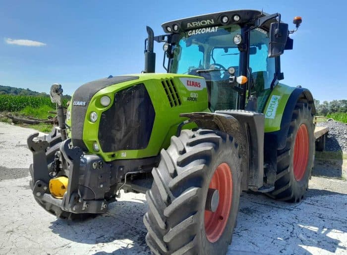 tracteur claas 630 cuma