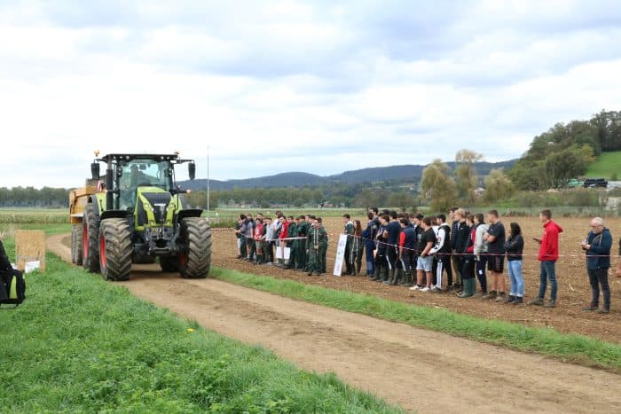 Distance de freinage pour les tracteurs agricoles