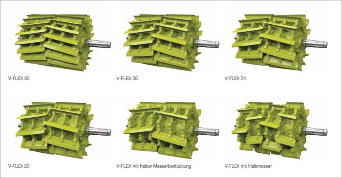 rotors des ensileuses claas jaguar