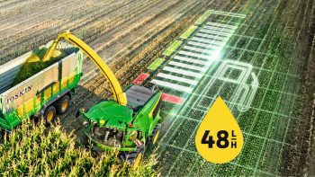 John Deere garantit une consommation de 48 l/h pour ses ensileuses 8600