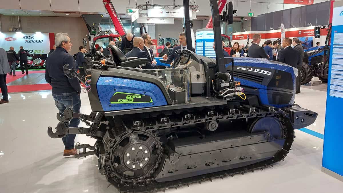 Landini présente un Trekker 4 hybride à Eima