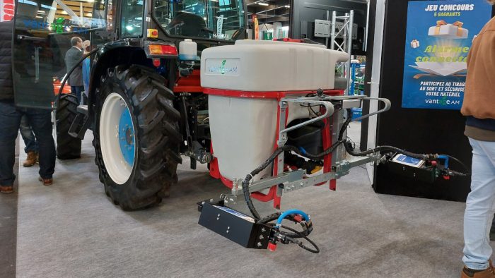 Vantage montre la pulvé WeedSeeker2 au Vinitech