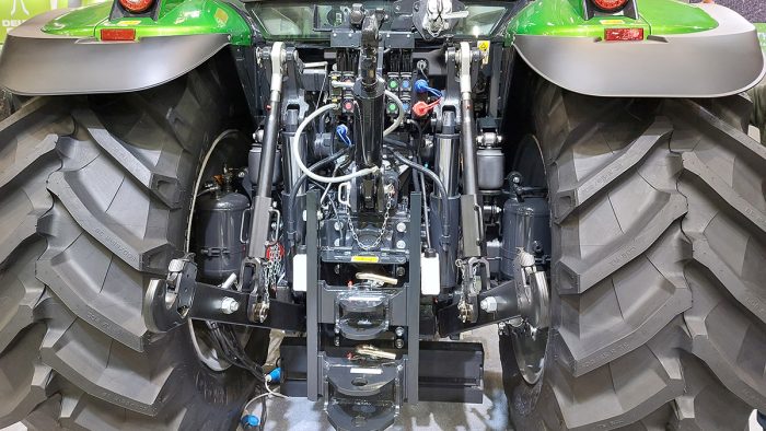 relevage arrière Tracteurs 6C Deutz-Fahr