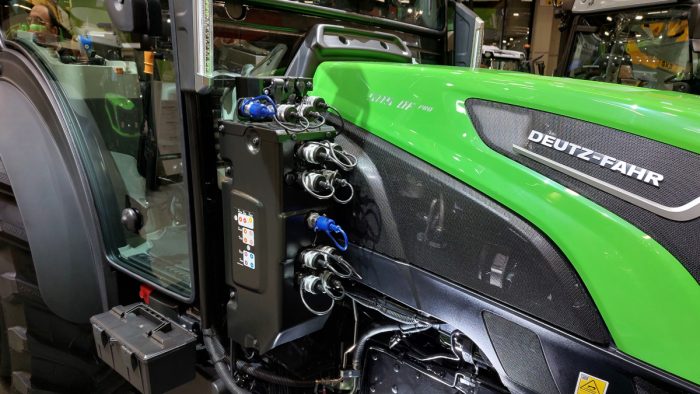 Deutz-Fahr revoit l'hydraulique qui est renforcée sur les 5D Pro