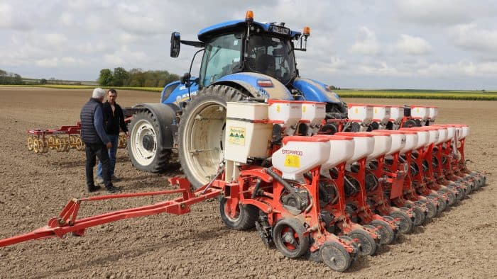 fertilisation localisée sur le rang