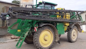 Premiers retours sur le John Deere R4150i à la cuma du Don