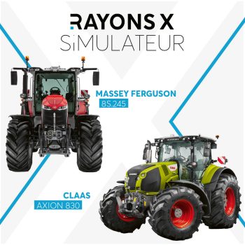 Massey Ferguson 8S.245 et Claas Axion 830 : le duel du « made in France »